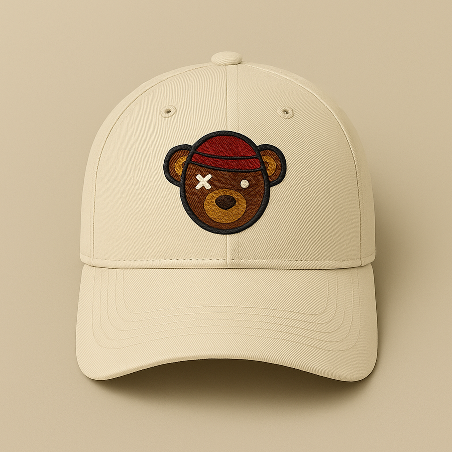 **PREORDER**757 Capsule Hat (Cream/Red)