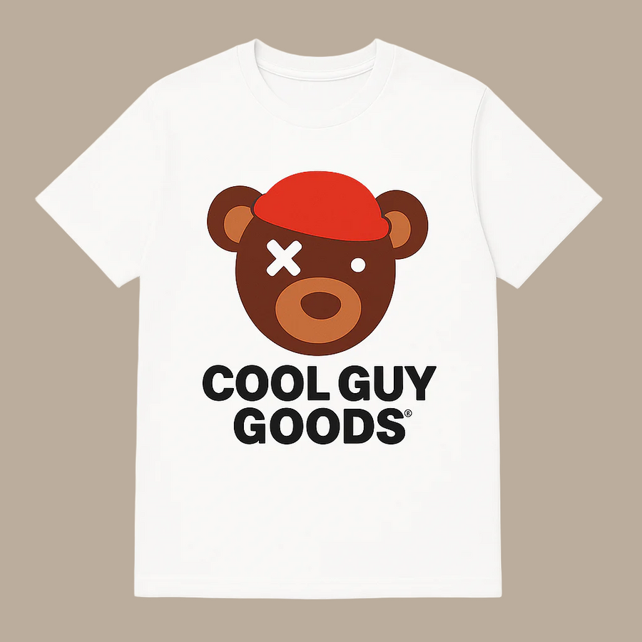 The Official Cool Guy Bear Logo Tee – Unisex Premium Fit